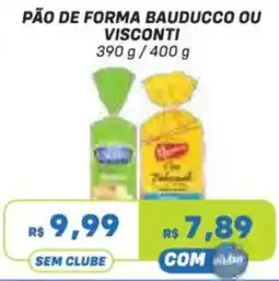 Prezunic pão de forma baudducco ou visconti oferta