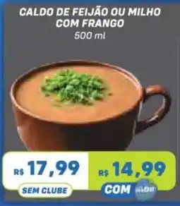 Prezunic Caldo de feijão ou milho com frango oferta