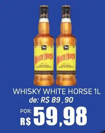Economart Atacadista whisky white horse 1l oferta
