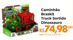 Supermercados Archer Caminhão Braskit Truck Sortido Dinossauro oferta