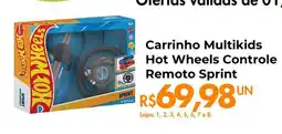 Supermercados Archer Carrinho Multikids Hot Wheels Controle Remoto Sprint oferta