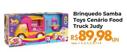 Supermercados Archer Brinquedo Samba Toys Cenário Food Truck Judy oferta