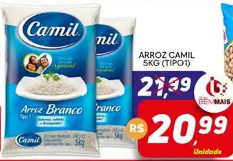 Supermercado Bem Barato Arroz camil oferta