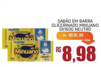 Economart Atacadista Sabão em barra glicerinado minuano oferta