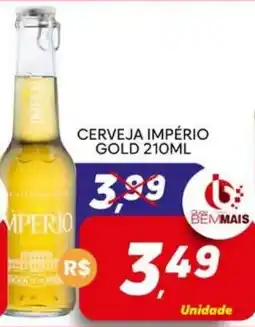 Supermercado Bem Barato Cerveja império gold oferta