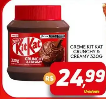 Supermercado Bem Barato Creme kit kat crunchy & creamy oferta