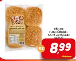 Supermercado Bem Barato Pão de hambúrguer com gergelim oferta