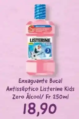 Supermercados Tauste Enxaguante bucal antisséptico listerine kids zero álcool oferta