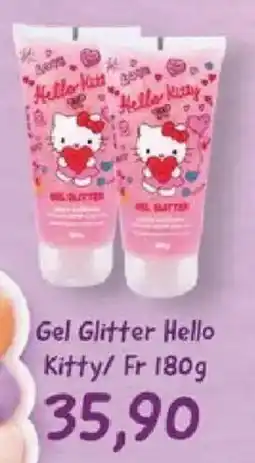 Supermercados Tauste Gel Glitter Hello Kitty oferta