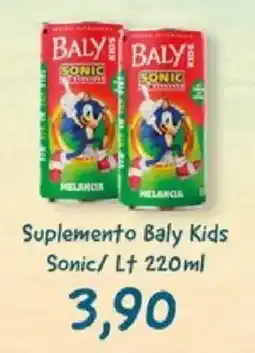 Supermercados Tauste Suplemento baly kids sonic oferta