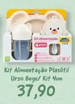 Supermercados Tauste Kit Alimentação Plasútil Urso Bege oferta