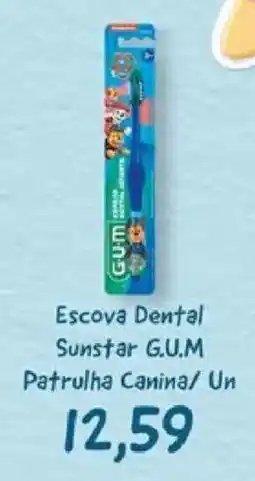 Supermercados Tauste Escova Dental Sunstar G.U.M Patrulha Canina oferta