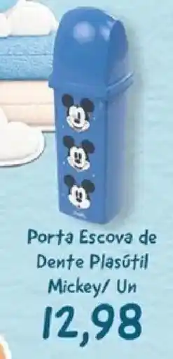 Supermercados Tauste Porta Escova de Dente Plasútil Mickey/ Un oferta