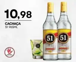 Mercadão Atacadista Cachaça 51 oferta