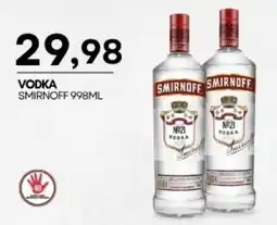 Mercadão Atacadista vodka smirnoff oferta