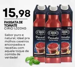 Mercadão Atacadista Passata de tomate cirio oferta
