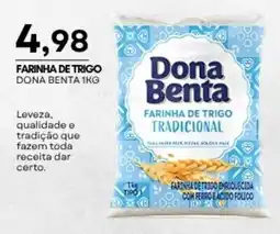 Mercadão Atacadista Farinha de trigo dona benta oferta