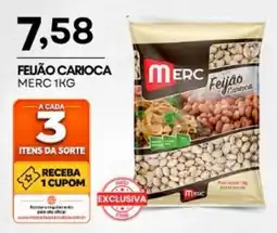 Mercadão Atacadista Feijão carioca oferta