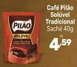 Supermercados Jau Serve Café Pilão Solúvel Tradicional oferta
