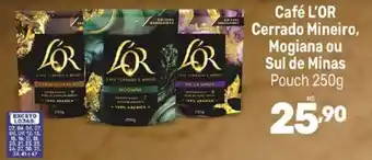 Café l'or cerrado mineiro, mogiana ou sul de minas