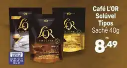 Supermercados Jau Serve Café l'or solúvel tipos oferta