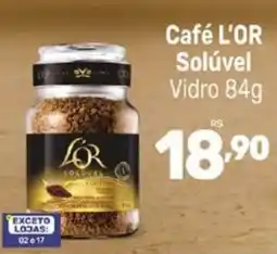 Supermercados Jau Serve Café l'or solúvel oferta