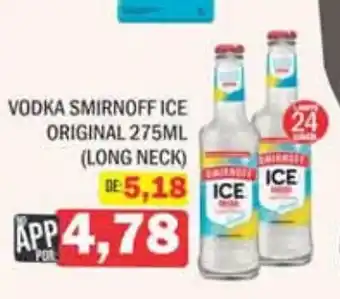 Supermercados Mendonça vodka smirnoff ice original oferta