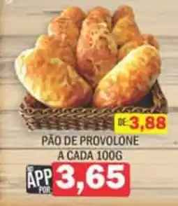 Supermercados Mendonça Pão de provolone oferta