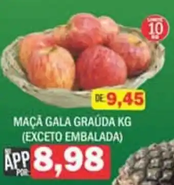 Supermercados Mendonça Maçã gala graúda kg oferta