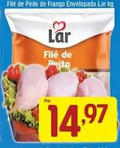 Supermercados Guanabara Filé de Peito de Frango Envolado oferta