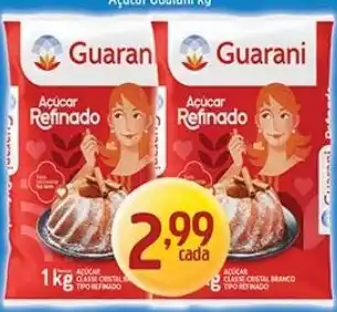 Supermercados Guanabara Açúcar refinado oferta