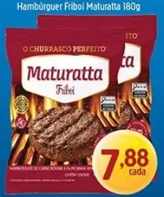 Supermercados Guanabara Hambúrguer Fribó Maturatta oferta
