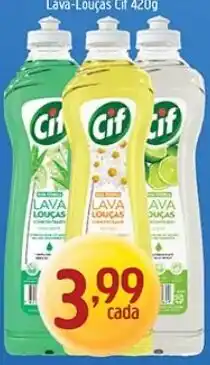Supermercados Guanabara Lava-louças cif oferta