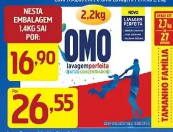 Supermercados Guanabara omo lavagem perfeita ativo concentrado oferta
