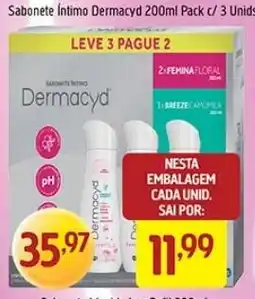 Supermercados Guanabara Sabonetes líquidos dermacyd oferta