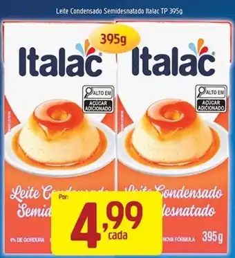 Supermercados Guanabara Leite Condensado Semidesnatado Italac oferta