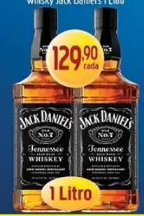 Supermercados Guanabara Whisky jack daniels 1 litro oferta