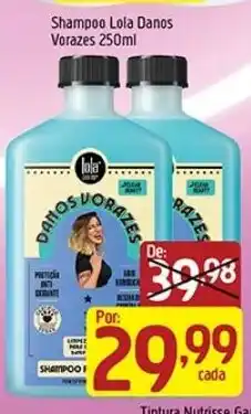 Supermercados Guanabara Shampoo Lola Danos Vorazes oferta
