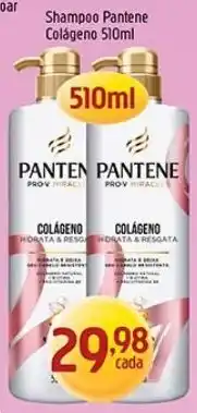 Supermercados Guanabara Shampoo pantene colágeno oferta