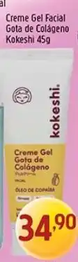 Supermercados Guanabara Creme gel facial gota de colágeno oferta