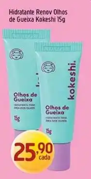 Supermercados Guanabara Hidratante renov olhos de gueixa kokeshi oferta