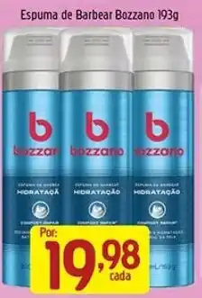 Supermercados Guanabara Espuma de Barbear Bozzano oferta