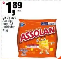 Frangolândia Lã de aço Assolan oferta