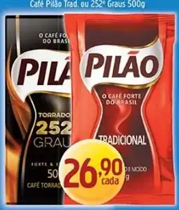 Supermercados Guanabara Café Pilão Trad. ou 252º Graus 500g oferta