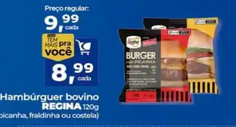Cometa Supermercados Hambúrguer bovino regina oferta