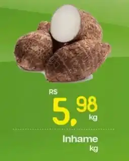 Cometa Supermercados Inhame oferta