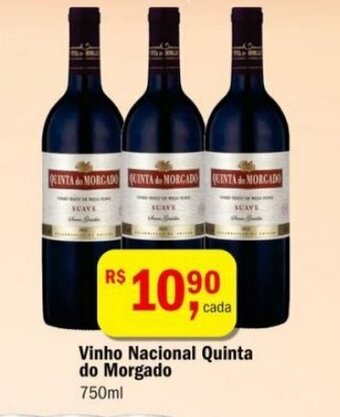 Vinho Nacional Quinta do Morgado 750ml