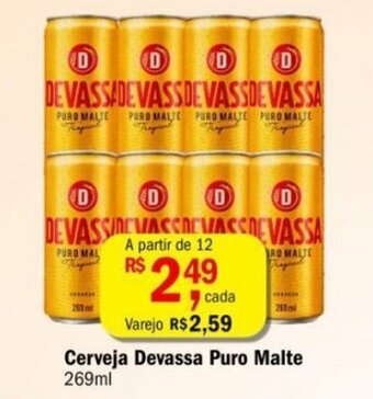 Cerveja Devassa Puro Malte 269ml