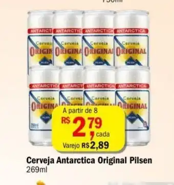 Ultrabox Cerveja Antarctica Original Pilsen 269ml oferta