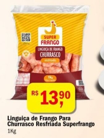 Ultrabox Linguica de Frango para Churrasco Resfriada Superfrango 1kg oferta